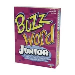 Buzz Word Junior Board Family Fun Game Memory. NEW SEALED